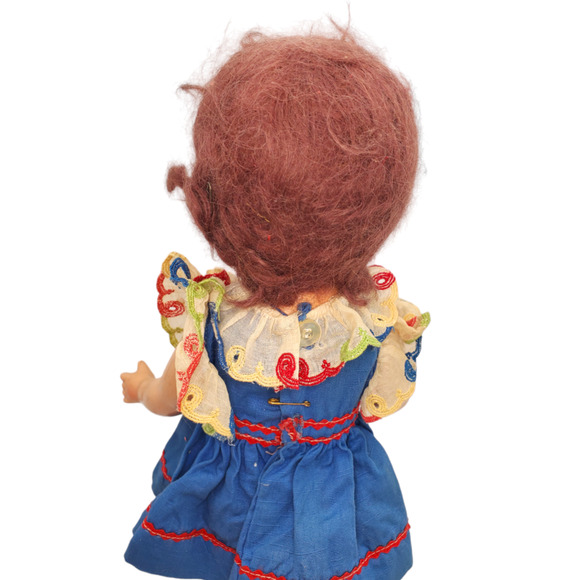 Vintage Composite Doll 15 in Unmarked - Picture 10 of 16
